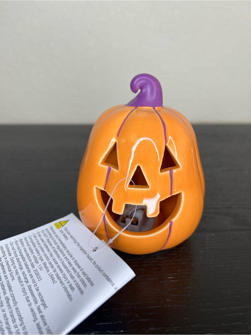 NEW Target Bullseyes Playground Halloween 2026 Light-Up Figural Pumpkin